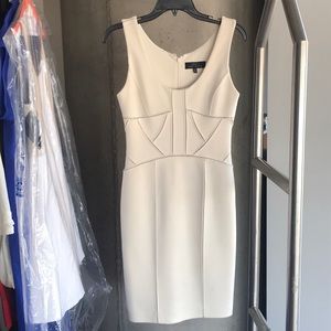 Robert Rodriguez off white dress